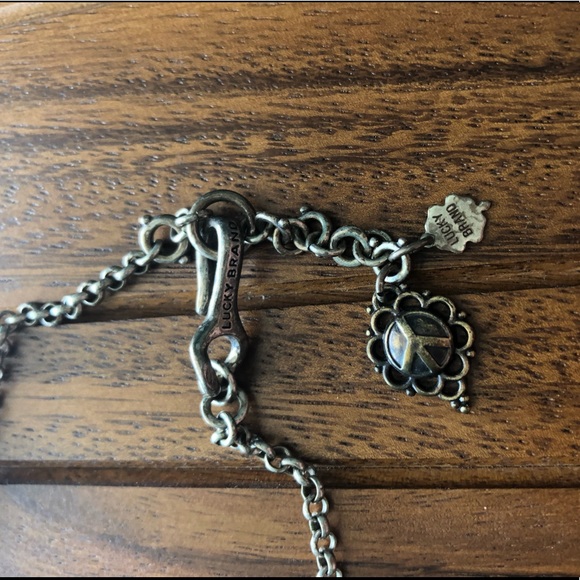 Lucky Brand Charm Necklace - Picture 2 of 4